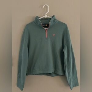 VINTAGE Timberland Cropped Sweatshirt